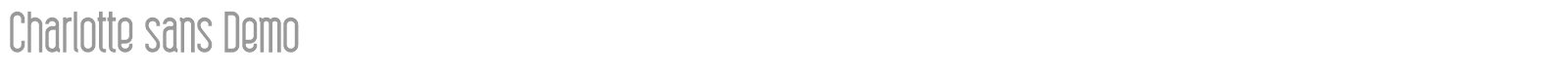 Charlotte Sans font preview